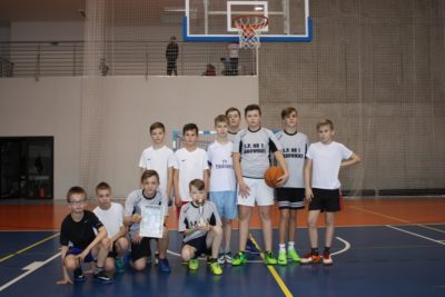 Mistrzostwa gminy Brzesko w koszykówce chłopców