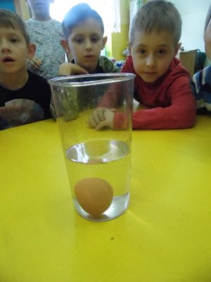 Eksperymenty z jajem